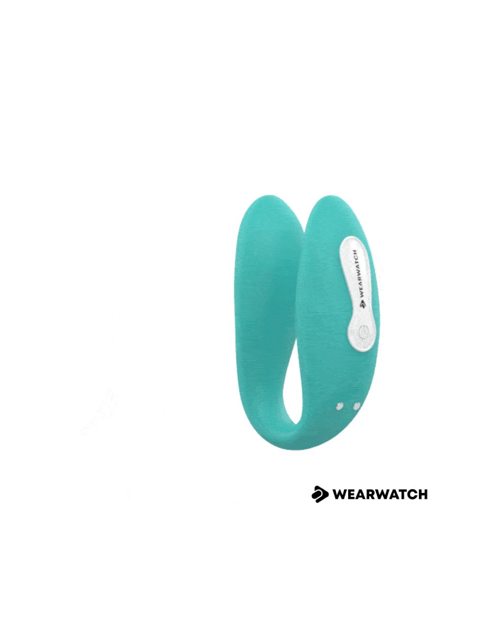 WEARWATCH DUAL PLEASURE  WIRELESS TECHNOLOGY WATCHME LIGHT AQUAMARINE / PINK