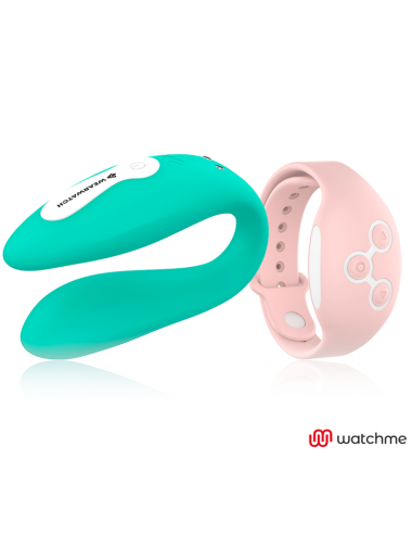 WEARWATCH DUAL PLEASURE  WIRELESS TECHNOLOGY WATCHME LIGHT AQUAMARINE / PINK