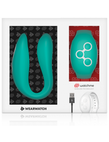 WEARWATCH - DUAL TECHNOLOGY WATCHME LIGHT GREEN VIBRATOR
