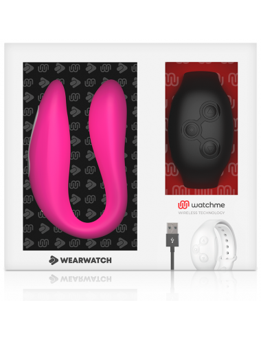 WEARWATCH - WATCHME DUAL TECHNOLOGY VIBRATOR FUCHSIA/AZABACHE