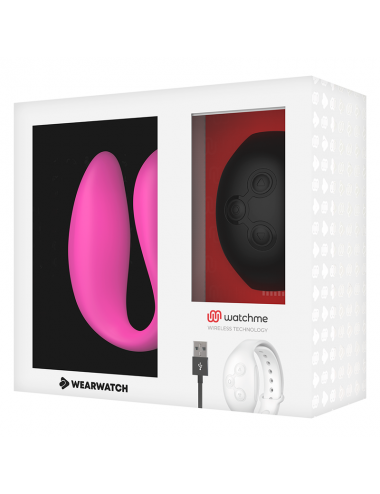 WEARWATCH - WATCHME DUAL TECHNOLOGY VIBRATOR FUCHSIA/AZABACHE