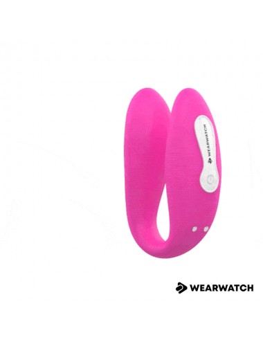 WEARWATCH DUAL PLEASURE  WIRELESS TECHNOLOGY WATCHME FUCHSIA / SNOWY