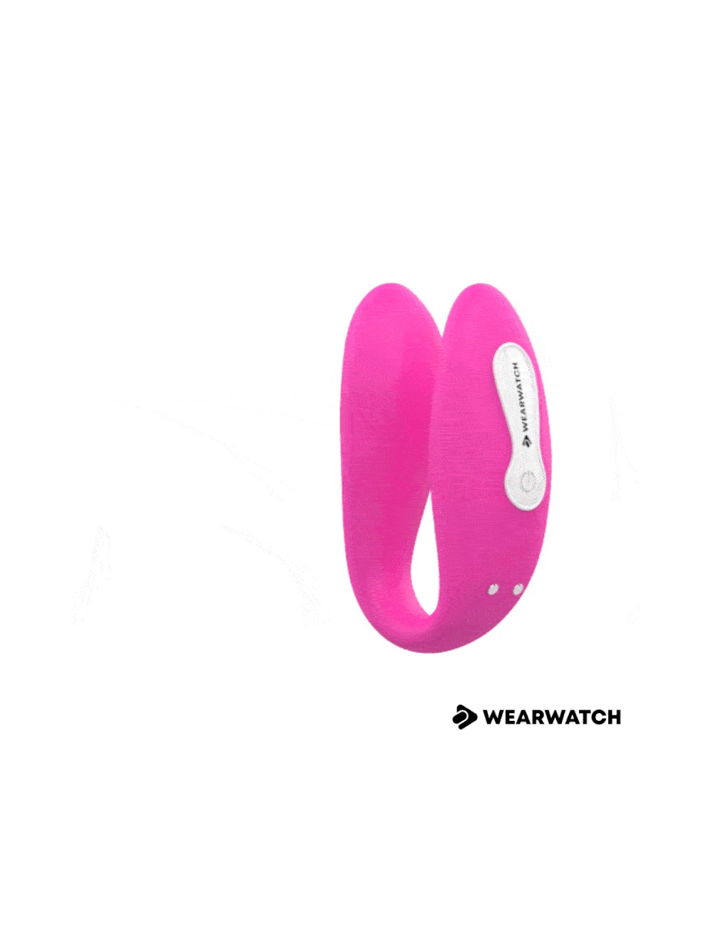WEARWATCH DUAL PLEASURE  WIRELESS TECHNOLOGY WATCHME FUCHSIA / SNOWY