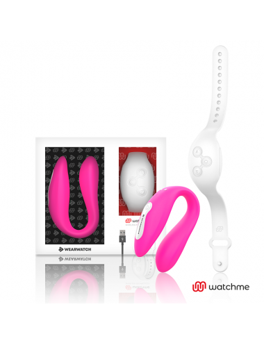 WEARWATCH DUAL PLEASURE  WIRELESS TECHNOLOGY WATCHME FUCHSIA / SNOWY