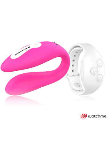 WEARWATCH DUAL PLEASURE  WIRELESS TECHNOLOGY WATCHME FUCHSIA / SNOWY