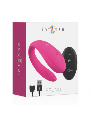 INTENSE BRUNO PARTNER DOUBLE PLEASURE PINK