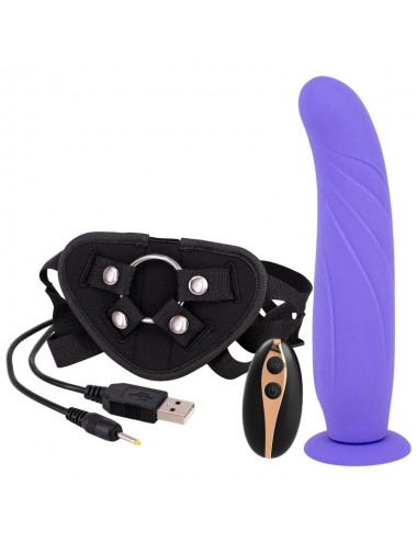 SEVENCREATIONS STRAP ON HARNESS WITH DILDO 24 CM
