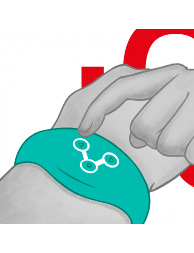 WATCHME - WIRELESS TECHNOLOGY WATCH AQUAMARINE