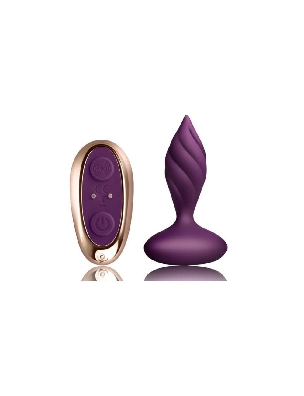 ROCKS OFF DESIRE ANAL STIMULATOR LILAC ROCKS OFF DESIRE ANAL STIMULATOR LILAC