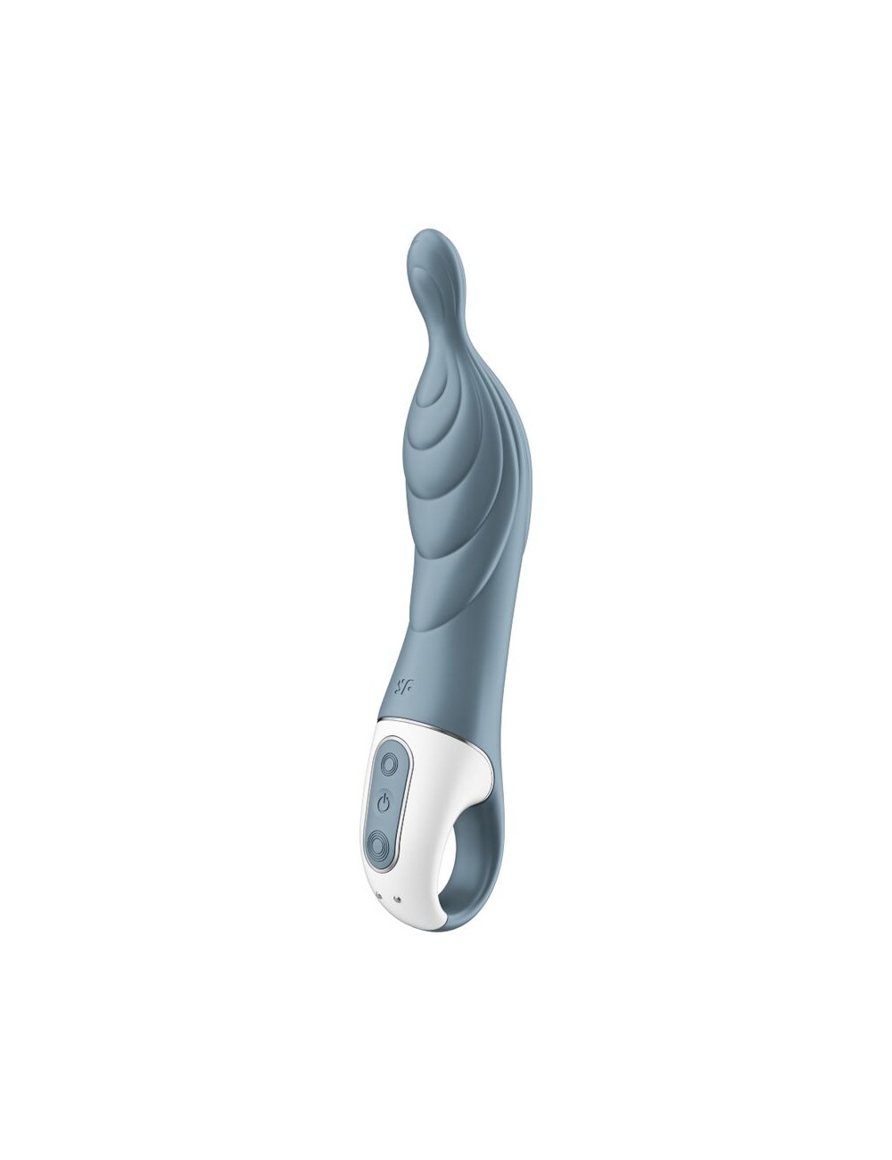 SATISFYER A-MAZING 2 A-SPOT VIBRATOR - GREY