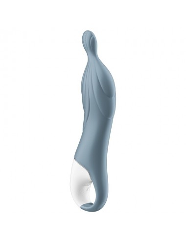 SATISFYER A-MAZING 2 A-SPOT VIBRATOR - GREY