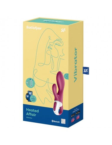 SATISFYER - HEATED AFFAIR GSPOT VIBRATOR