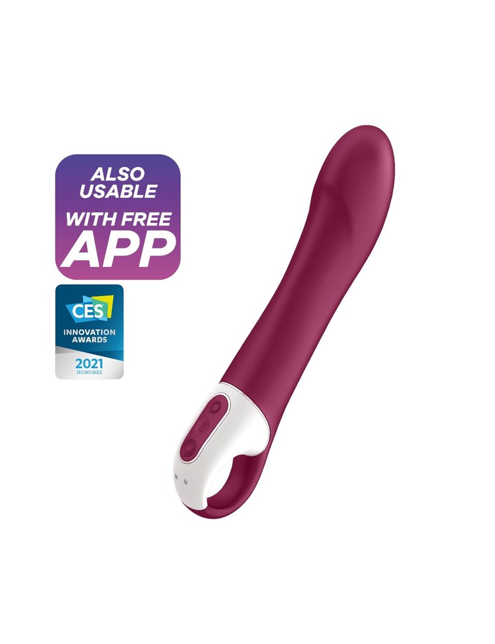 SATISFYER BIG HEAT G-SPOT VIBRATOR