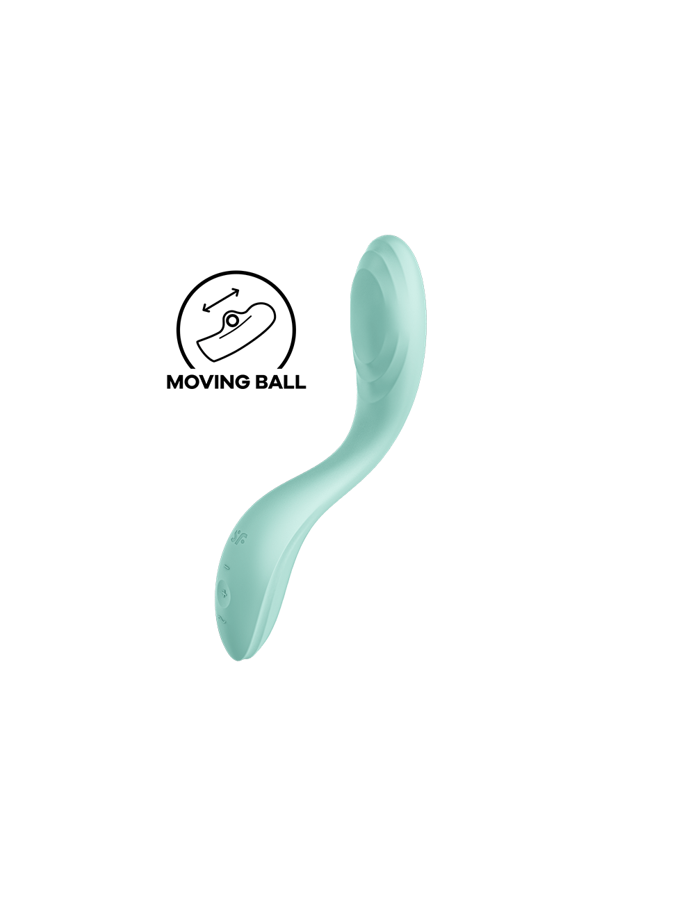 SATISFYER RRROLLING PLEASURE G-SPOT VIBRATOR - GREEN