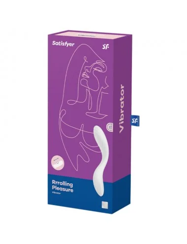 SATISFYER - RRROLLING PLEASURE GSPOT VIBRATOR WHITE