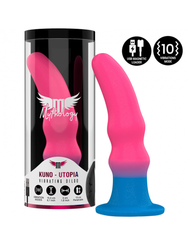 MYTHOLOGY KUNO UTOPIA DILDO M - VIBRATOR WATCHME WIRELESS TECHNOLOGY COMPATIBLE