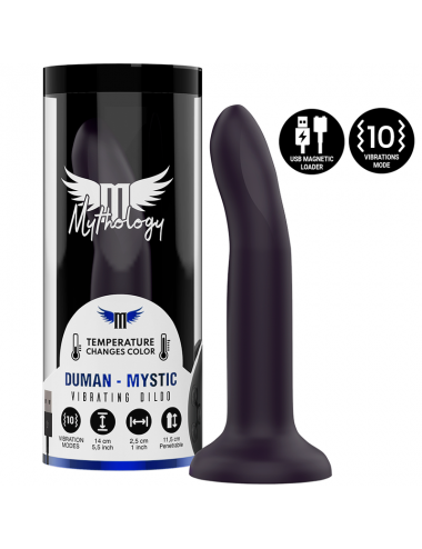 MYTHOLOGY DUMAN MYSTIC DILDO S - VIBRATOR WATCHME WIRELESS TECHNOLOGY COMPATIBLE