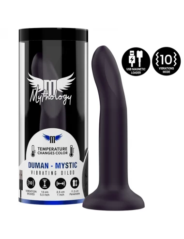 MYTHOLOGY DUMAN MYSTIC DILDO S - VIBRATOR WATCHME WIRELESS TECHNOLOGY COMPATIBLE