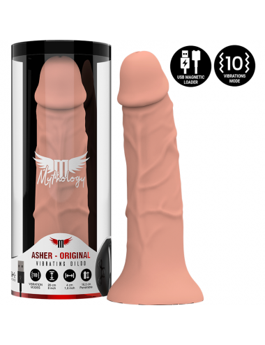 MYTHOLOGY - ASHER ORIGINAL DILDO M - VIBRATOR COMPATIBLE WITH WATCHME WIRELESS TECHNOLOGY