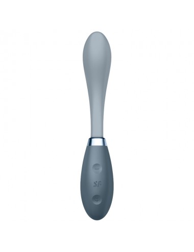 SATISFYER G-SPOT FLEX 3 MULTI VIBRATOR - GREY