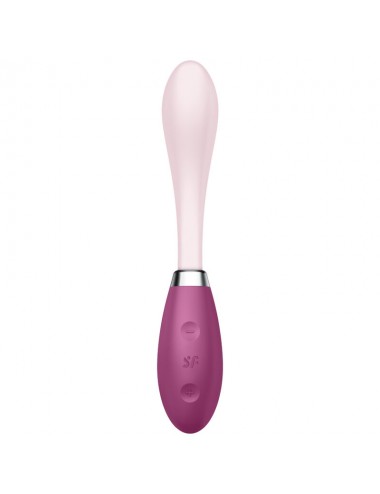 SATISFYER G-SPOT FLEX 3 MULTI VIBRATOR - RED