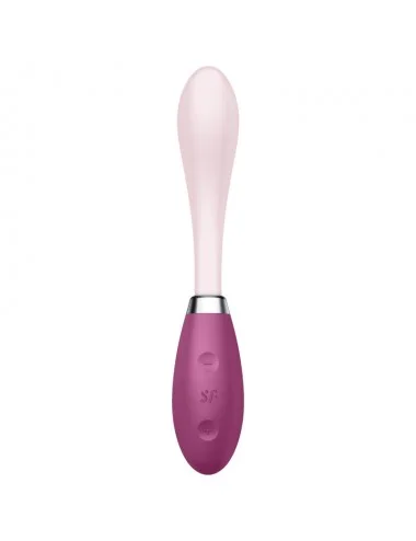 SATISFYER G-SPOT FLEX 3 MULTI VIBRATOR - RED