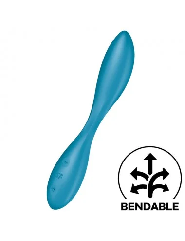 SATISFYER G-SPOT FLEX 1 MULTI VIBRATOR - BLUE