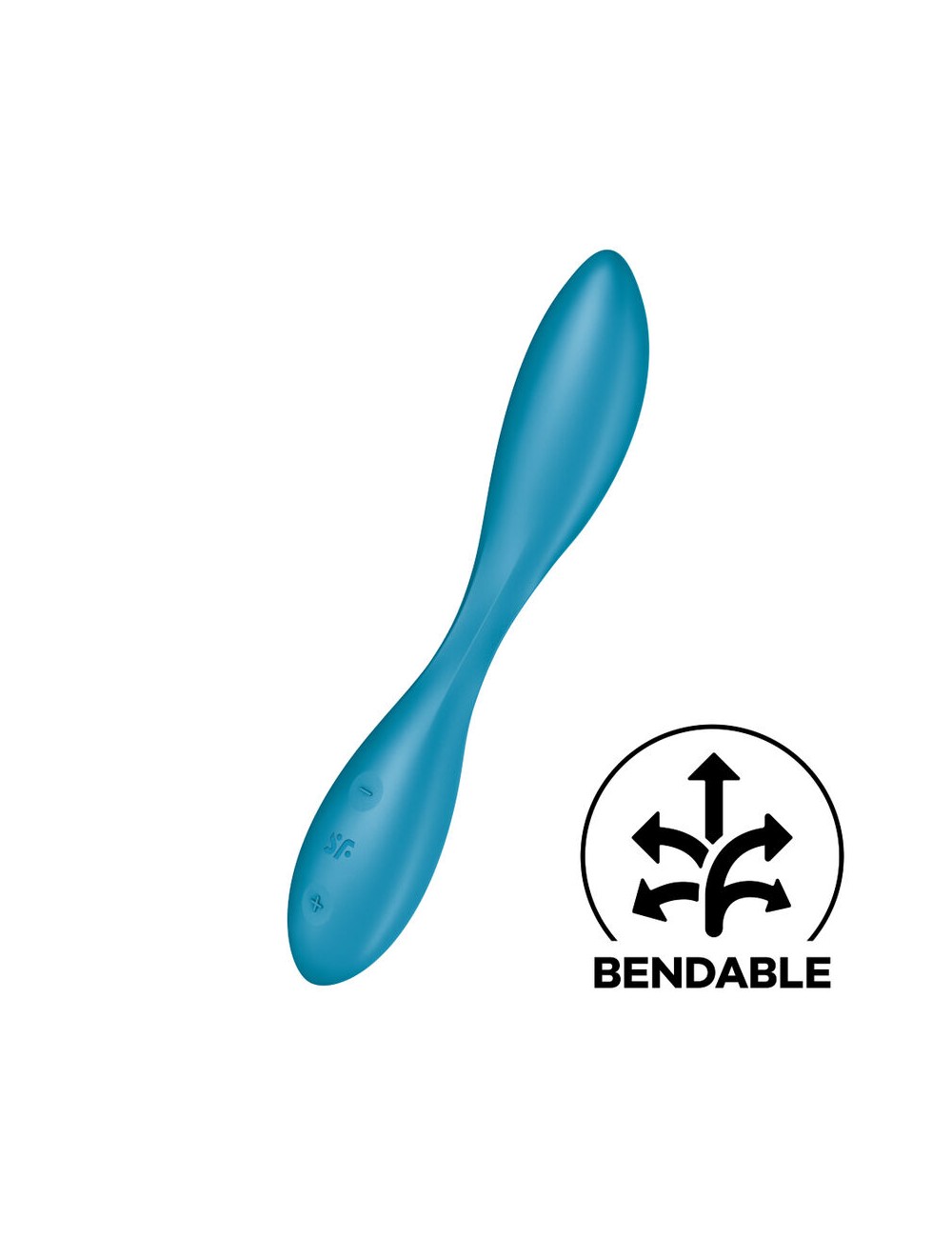 SATISFYER G-SPOT FLEX 1 MULTI VIBRATOR - BLUE SATISFYER G-SPOT FLEX 1 MULTI VIBRATOR - BLUE