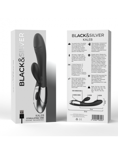 BLACK&SILVER KALEB STIMULATING VIBE