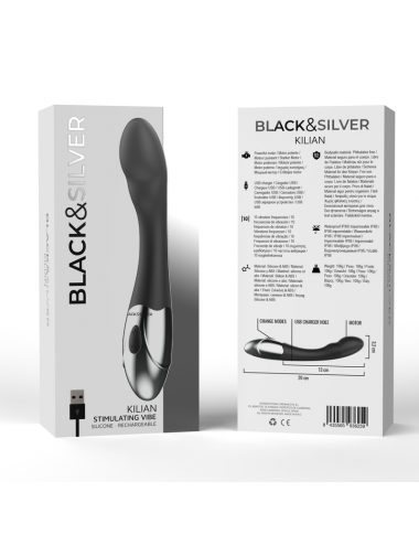 BLACK&SILVER KILIAN STIMULATING VIBE