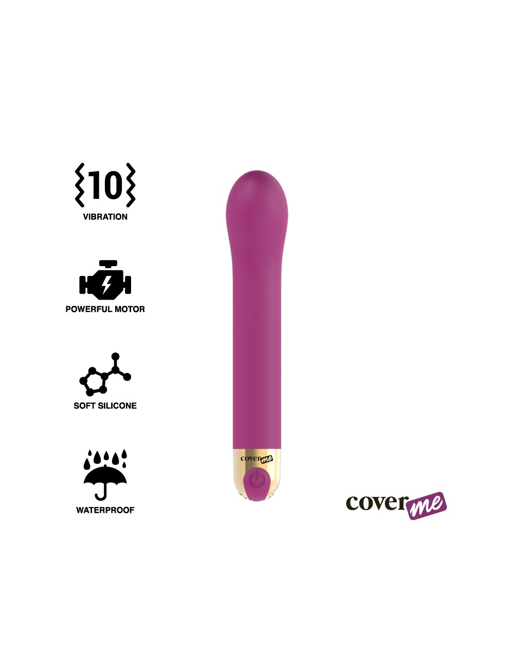 COVERME G-SPOT VIBRATOR 10 SPEEDS