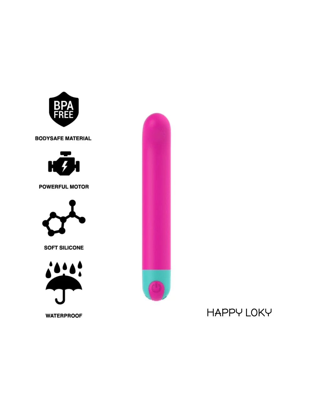 HAPPY LOKY ARIEL G-SPOT VIBRATOR HAPPY LOKY ARIEL G-SPOT VIBRATOR