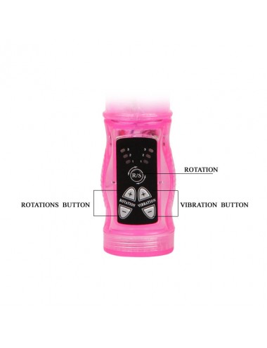 BAILE - PINK RABBIT MINI ROTATOR SUPERSTIMULATOR