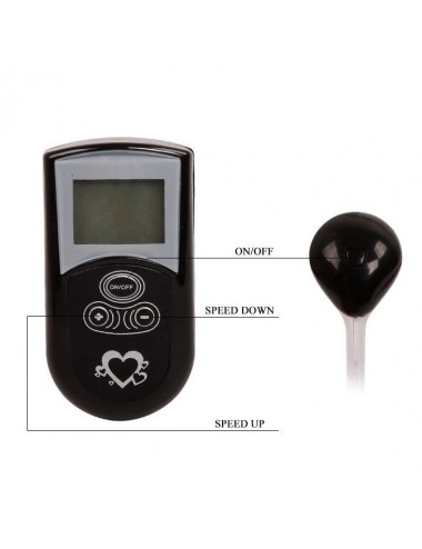BAILE - THONG WITH VIBRATOR WITH LILAC REMOTE CONTROL