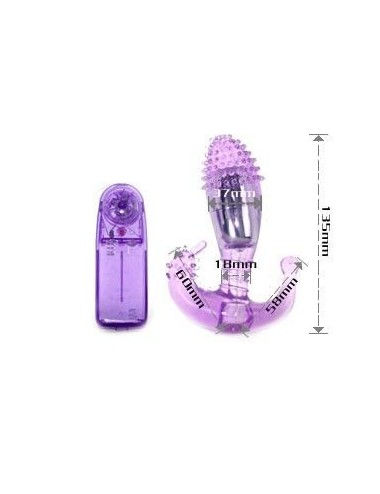 BAILE - VAGINAL AND ANAL STIMULATOR WITH VIBRATION
