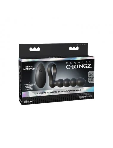 FANTASY C-RINGZ REMOTE CONTROL DOUBLE PENETRATOR