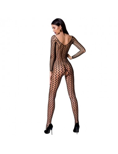 PASSION WOMAN BS068 BODYSTOCKING - BLACK ONE SIZE