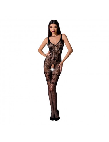 PASSION WOMAN BS069 BODYSTOCKING - BLACK ONE SIZE