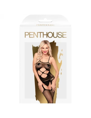PENTHOUSE HOT NIGHTFALL BODYSTOCKING - BLACK XL