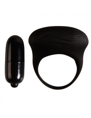 PRETTY LOVE BERTRAM VIBRATING RING BLACK