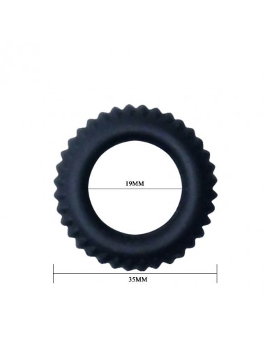 BAILE - TITAN COCKRING BLACK 1.9 CM