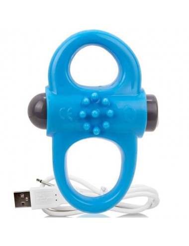 SCREAMING O RECHARGEABLE AND VIBRATING RING YOGA BLUE