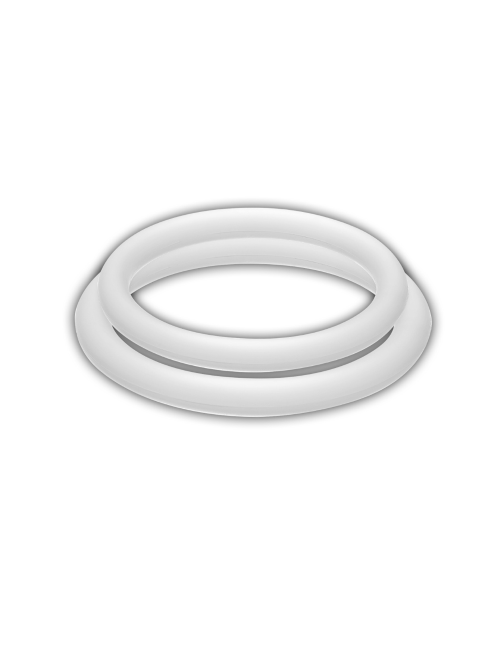 POTENZ DUO WHITE RINGS - M POTENZ DUO WHITE RINGS - M