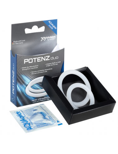 POTENZ DUO WHITE RINGS - M