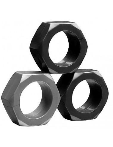 TOM OF FINLAND 3 PIECE COCK RING
