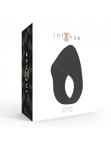 INTENSE OTO COCK RING BLACK RECHARGEABLE