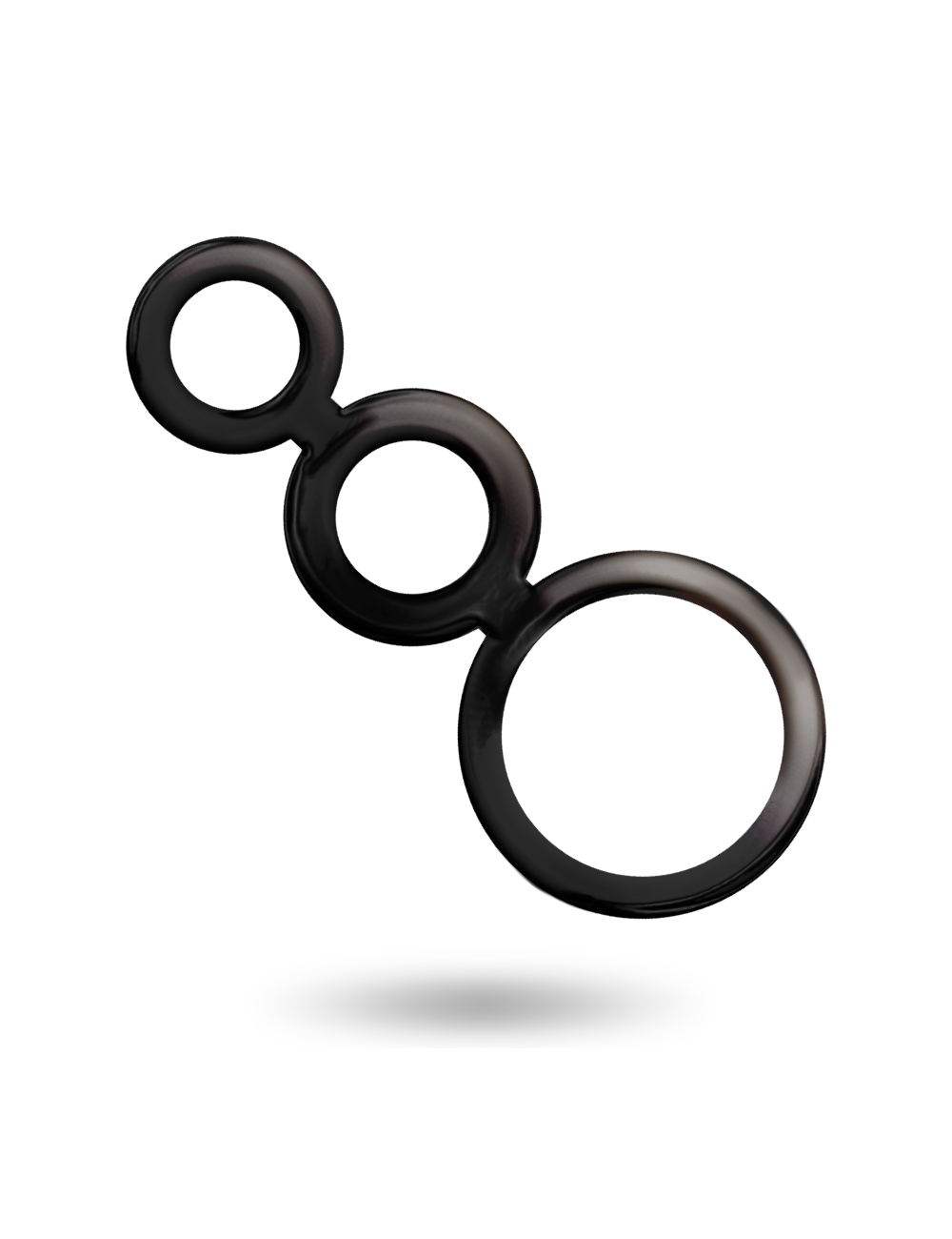 ADDICTED TOYS RINGS SET FOR PENIS - SMOKED