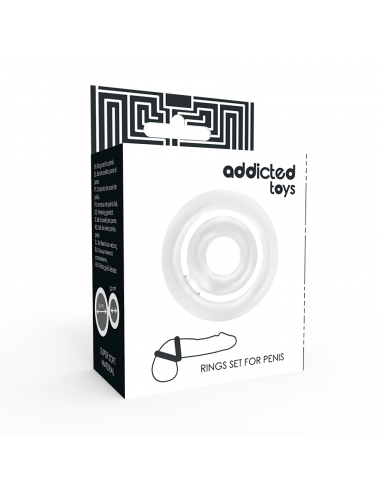 ADDICTED TOYS - POTENZ- C-RING PENIS CLEAR
