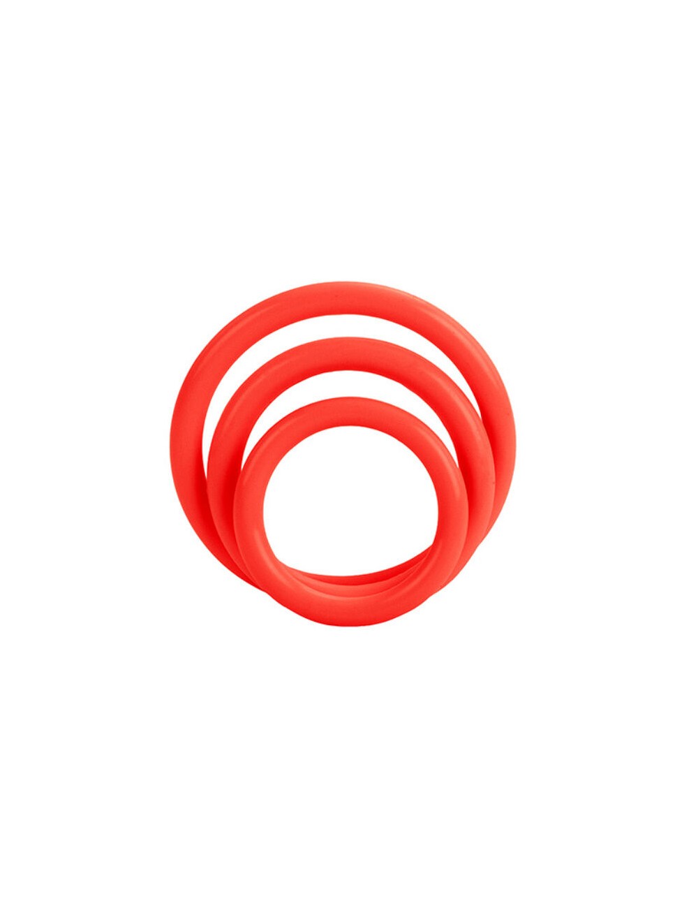 CALEX TRI-RINGS SET RED CALEX TRI-RINGS SET RED