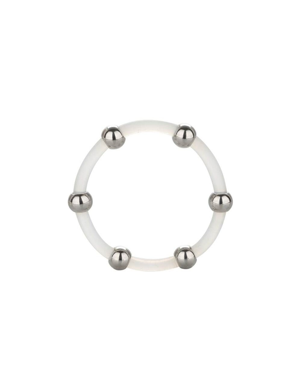 CALEX STEEL BEADED SILICONE RING XL CALEX STEEL BEADED SILICONE RING XL